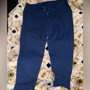 Torrid Sleep Leggings with rib waistband navy